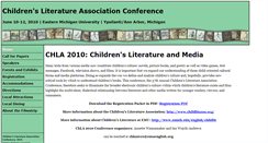 Desktop Screenshot of chla2010.emuenglish.org